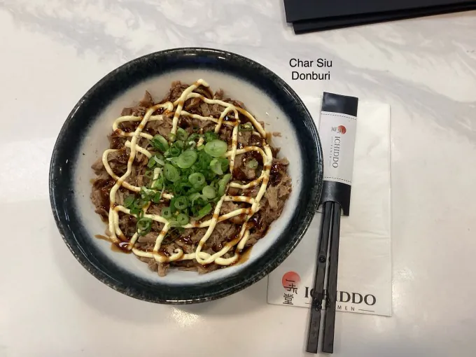 Char Siu Donburi at Ichiddo Ramen La Crosse, Japanese Restaurant in La Crosse