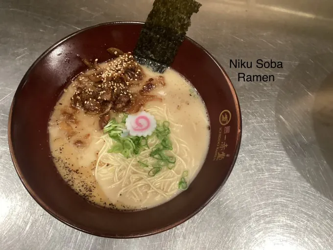Niku Soba Ramen at Ichiddo Ramen La Crosse, Japanese Restaurant in La Crosse